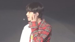 EXO-CBX 伯贤讲话 SMTOWN Special Stage in 香港 17/08/05