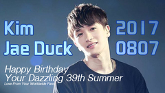 J-Walk,水晶男孩 - 金在德生日快乐! Happy Birthday My A+!