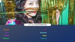 少女时代 - 少女时代 - Only One 歌词分配计时