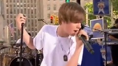 Justin Bieber - 【Live】正太时期的Justin Bieber现场演绎Never say never