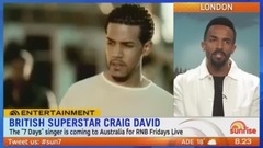 Craig David - Craig David 的10月澳洲之行采访 17/08/09