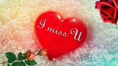 I Miss You, You Know...