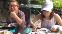 邓紫棋午餐吃放直播 17/08/11