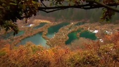 九寨沟一树正群海  树正瀑布  树正寨