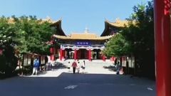 甘肃省武威市鸠摩罗什寺景色