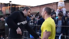Russian Truck Driver vs MMA PRO Fighter!!