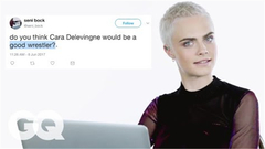 Cara Delevingne - 超模Cara Delevingne与网友在线互动,好萌!