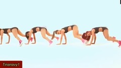 Boney M,音乐短片,舞蹈视频 - Boney M. Daddy Cool (Club Full Remix) tina