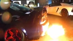 Don't stand behind a car that will fire