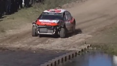 2017WRC Rally Argentina station accident collection