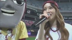 金宥娜 - KBO职业棒球联赛开球 金宥娜cut 17/08/03