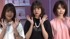 AKB48,HKT48 - 入山杏奈,加藤玲奈&宮脇咲良とファッションブランド"UNEEDNOW"をアピール