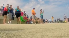 Blue Angels Sneak Pass Reaction Chicago 2017 (Sunday)