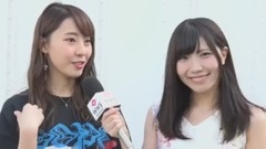 AKB48,NMB48 - 藤江れいなにTSCで美和花樺(さくらシンデレラ)がインタビュー!"黄色い声援が嬉しかったです!"
