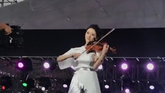 青岛迷幻节彩排 小提琴演奏摇滚卡农