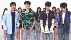 韩国综艺,NU'EST,PRISTIN - 随机舞蹈挑战 - 一周的偶像 EP.318 cut