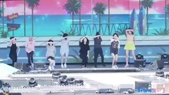 少女时代,允儿(少女时代) - [彩排]150906 DMC 灰卫衣 Lion Heart主允儿现场饭拍版