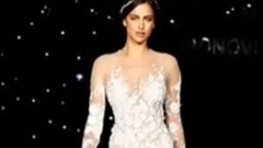 伊莲娜美丽知性婚纱写真 敢问C罗后悔不后悔