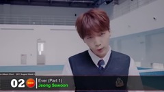 Gaon Album Chart TOP 10 Korea Billboard 广告牌 August 八月 Week 周 5 2017 KPOP CHART KPC