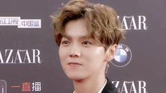 鹿晗 - 芭莎慈善夜红毯 鹿晗cut