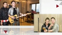 梁博携乐队助阵刘涛 玩摇滚帅翻全场