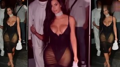 卡戴珊衣不蔽体侃爷你能忍