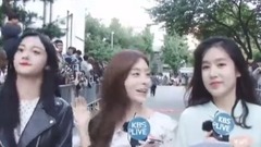 韩国综艺,PRISTIN,MOMO LAND,Weki Meki,Apple.B - 采访及入程停仪  - 洁琼、MOMOLAND、WEKI MEKI、PRISTIN、S2、APPLE.B、