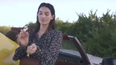 Vogue 维密超模 Lily 阳光下的美人鱼