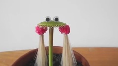 EATING MY OWN HAIR!! Kluna Tik Dinner #73 ASMR eating sounds no talk