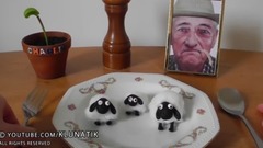 Eating baby SHEEP!! Kluna Tik Dinner #84 ASMR eating sounds no talk