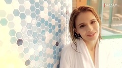 俄罗斯养眼女神 杂志性感泳装写真秀好身