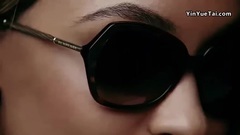 黑珍珠倾情演绎Burberry2015春夏眼镜
