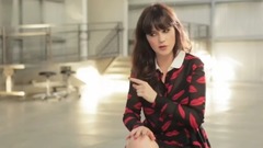 美版ELLE 微访谈花絮 Zooey Deschanel领衔
