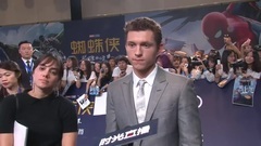 影视原声 - <蜘蛛侠:英雄归来> 中国首映时光网红毯采访