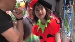 島崎遥香,キュートなかぼちゃコスプレ 役所広司も"違和感ない" "ハロウィンジャンボ宝くじ""ハロウィンジャンボミニ" 新テレビCMが公開