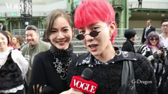 G-Dragon(BigBang),曾之乔 - 曾之乔看CHANEL大秀与GD及多位明星相见欢