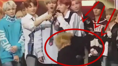 人歌末放舞台朴智旻JIMIN滑到放送事故 17/10/08