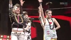 2NE1 - 开场 + Fire(出道舞台)