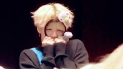 JIMIN(防弹少年团) - 对着粉丝花式撒娇的朴智旻JIMIN 弘大签名会