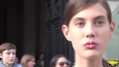 Fashion Week Paris SS 2018 Exit Dries Van Noten