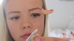 Hand through head - sfx makeup tutorial for halloween