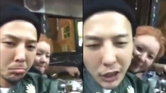 G-Dragon(BigBang) - 权志龙酒后直播 嘟嘴卖萌又撒娇