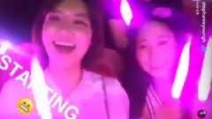 少女时代,太妍(少女时代),秀英(少女时代),允儿(少女时代) - 帕尼秀英允儿观看泰妍的演唱会