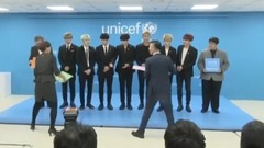 防弹少年团 'LOVE MYSELF' UNICEF合作 Global Project 面世 记者招待会