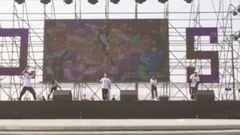 武汉青山QT街舞团队受邀青山文体局江滩开幕式嘉宾演出