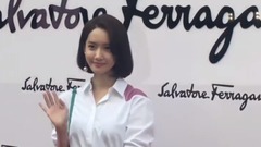 少女时代,允儿(少女时代) - 出席香港某品牌活动开幕式 相关视频Cam