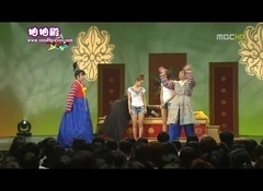 少女时代,秀英(少女时代),孝渊(少女时代) - MBC Gag夜胸脯道士