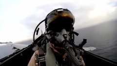 Carrier Pilots Takeoff & Land • Cockpit View