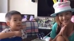 应采儿 - 超小只的Jasper给应采儿唱生日歌