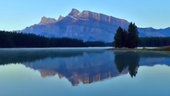 加拿大落基山迷人风景